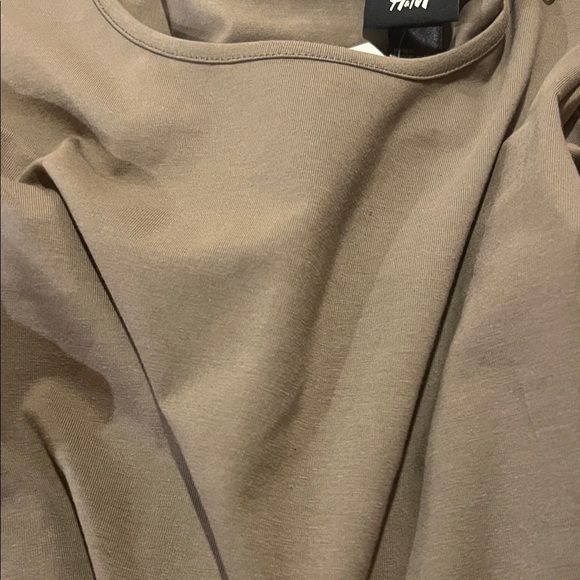 Elegant mauve/tan Dress - Picture 7 of 7